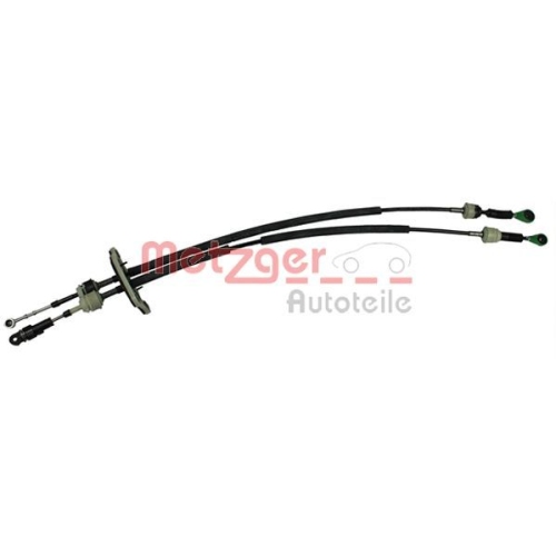 1 Cable Pull, manual transmission METZGER 3150193 FIAT