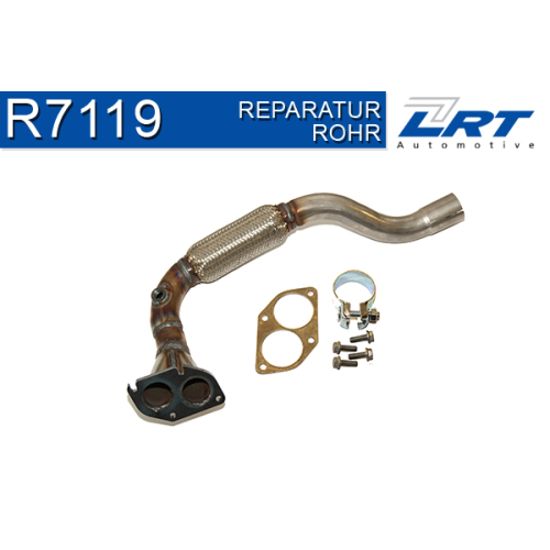 1 Repair Pipe, catalytic converter LRT R7119 OPEL