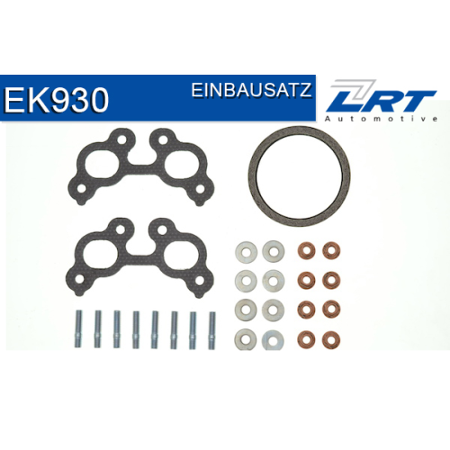 1 Mounting Kit, exhaust manifold LRT EK930