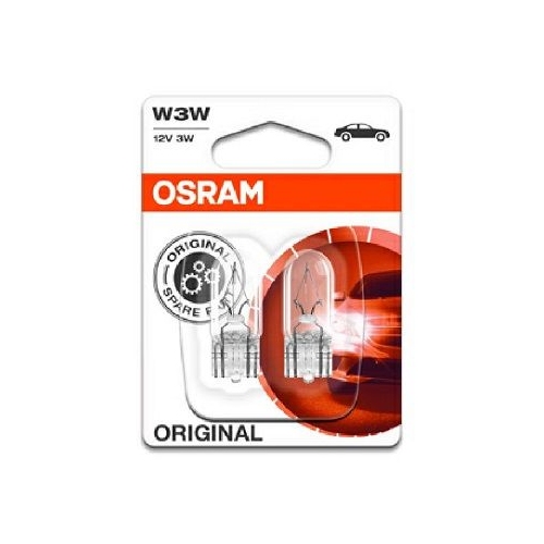 Glühlampe Glühbirne OSRAM W3W 3W/12V Sockelausführung: W2,1x9,5d (2821-02B)