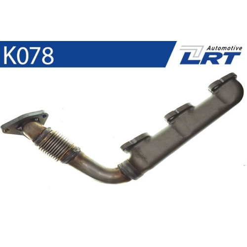 1 Manifold, exhaust system LRT K078 MERCEDES-BENZ