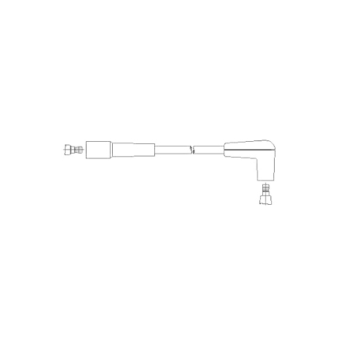 1 Ignition Cable BREMI 313/30 OPEL