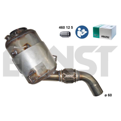 1 Soot/Particulate Filter, exhaust system ERNST 920124 Set BMW