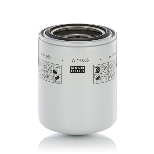 1 Filter, operating hydraulics MANN-FILTER W 14 005 STEYR CASE IH