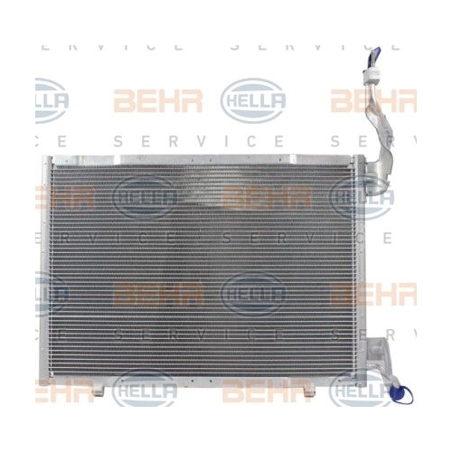 Condenser, air conditioning HELLA 8FC 351 001-591 FORD