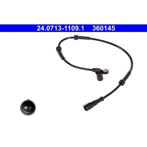1 Sensor, wheel speed ATE 24.0713-1109.1 RENAULT