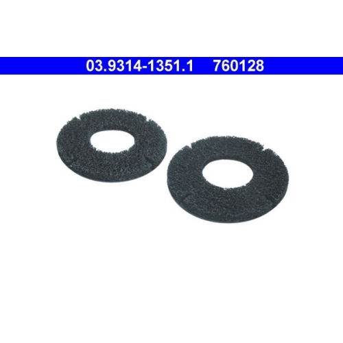 1 Cleaning Disc, wheel hub cleaning set ATE 03.9314-1351.1