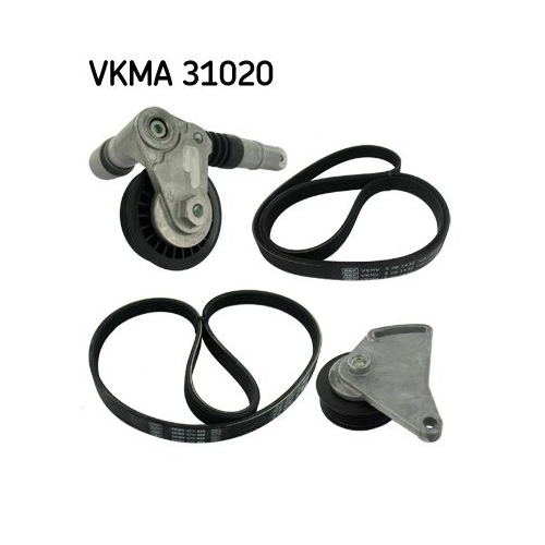1 V-Ribbed Belt Set SKF VKMA 31020 AUDI BMW MAZDA NISSAN PEUGEOT SEAT SKODA VW