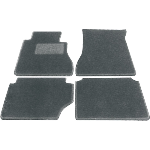 SCHOENEK 2.60202.4 Universal floor mat set, textile, 4 pieces, size B, 68cm x 51cm