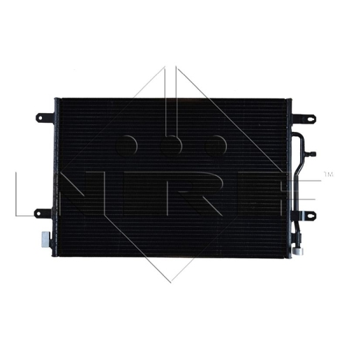 1 Condenser, air conditioning NRF 35404 EASY FIT AUDI