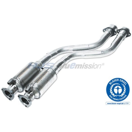 1 Catalytic Converter HJS 96 12 4055 with the ecolabel "Blue Angel" BMW