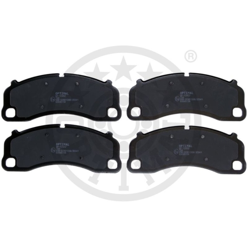4 Brake Pad Set, disc brake OPTIMAL BP-12952 PORSCHE