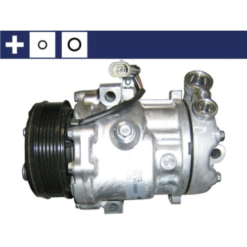 1 Compressor, air conditioning MAHLE ACP 1276 000S BEHR OPEL VAUXHALL