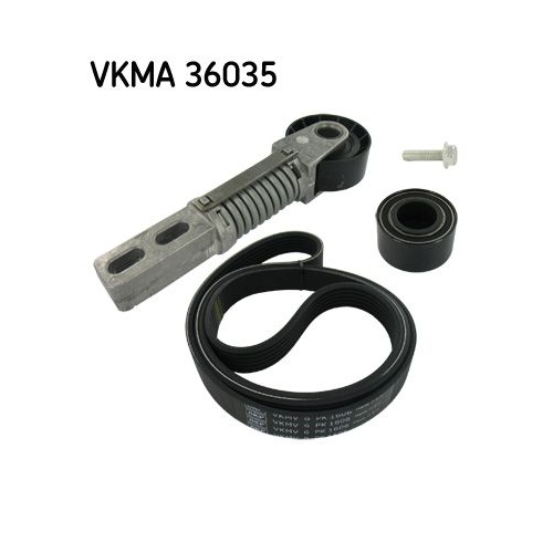 1 V-Ribbed Belt Set SKF VKMA 36035 MITSUBISHI RENAULT VOLVO ROLLS-ROYCE