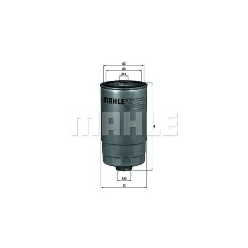 Fuel filter MAHLE KC 195/1