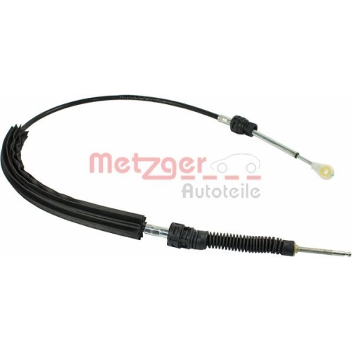 1 Cable Pull, manual transmission METZGER 3150224 VAG