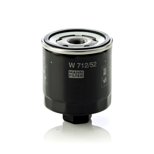 1 Oil Filter MANN-FILTER W 712/52 VAG