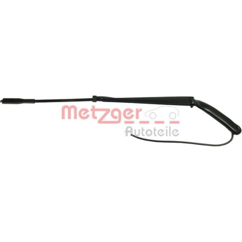 1 Wiper Arm, window cleaning METZGER 2190387 MERCEDES-BENZ