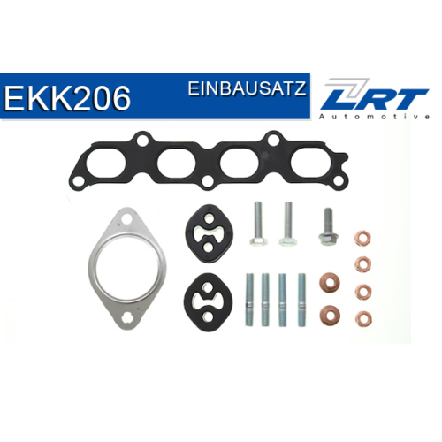 1 Mounting Kit, exhaust manifold LRT EKK206 FORD