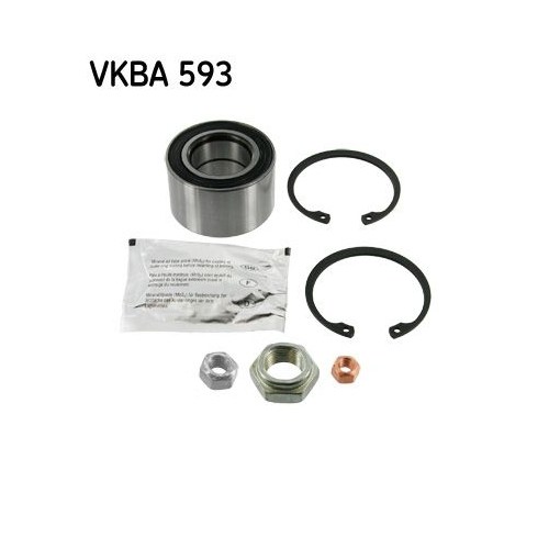 1 Wheel Bearing Kit SKF VKBA 593 AUDI LADA OPEL VAUXHALL VW CHEVROLET DAEWOO