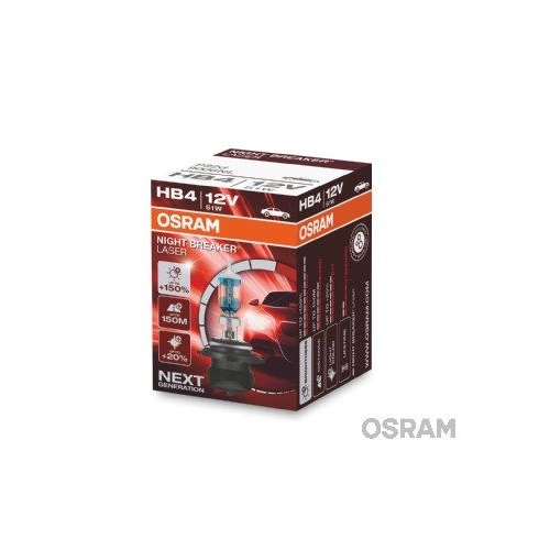 Glühlampe Glühbirne OSRAM HB4 51w/12V Sockelausführung: P22d (9006NL)