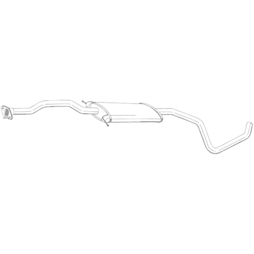 Middle Silencer BOSAL 284-995 FORD