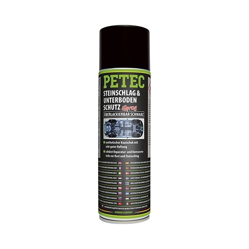 Unterbodenschutz PETEC 73250 Steinschlag- & Unterbodenschutz Spray, schwarz 0.5l
