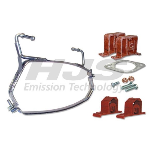 1 Mounting Kit, exhaust system HJS 82 12 2267 BMW