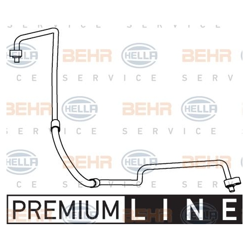 High Pressure Line, air conditioning HELLA 9GS 351 337-441 FORD