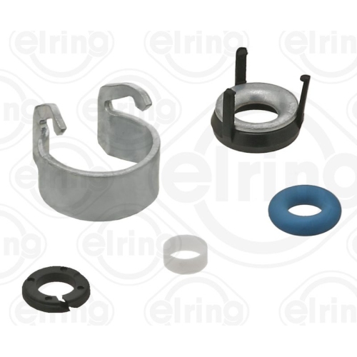 1 Seal Ring Set, injection valve ELRING 485.410 AUDI SEAT SKODA VW CUPRA