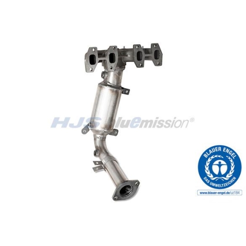 1 Catalytic Converter HJS 96 32 3035 with the ecolabel "Blue Angel" FIAT