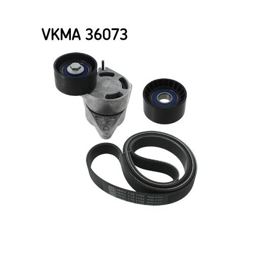 1 V-Ribbed Belt Set SKF VKMA 36073 NISSAN OPEL RENAULT VAUXHALL