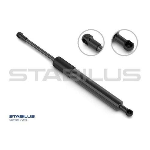 1 Gas Spring, boot-/cargo area STABILUS 732539 // LIFT-O-MAT® VOLVO