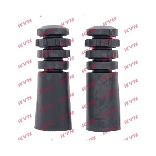 2 Protective Cap/Bellow, shock absorber KYB 910039 Protection Kit NISSAN OPEL