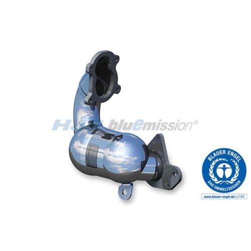 1 Pre-Catalytic Converter HJS 96 23 3012 with the ecolabel "Blue Angel" NISSAN