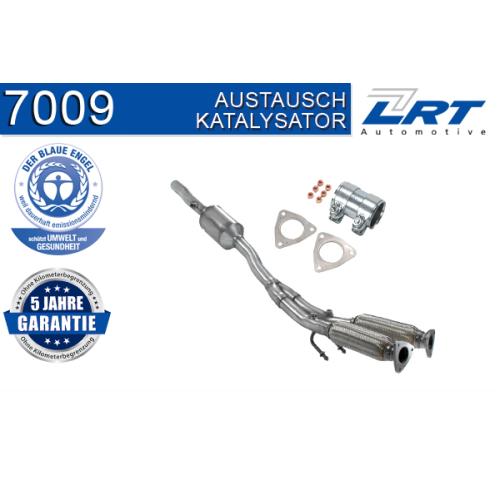 1 Catalytic Converter LRT 7009 ausgezeichnet mit "Der Blaue Engel" VW