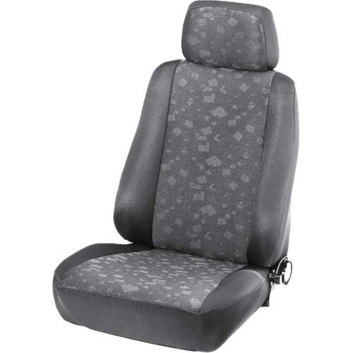SCHOENEK 31496401045 Seat cover set mosaic with side airbag, 6 pieces, anthracite