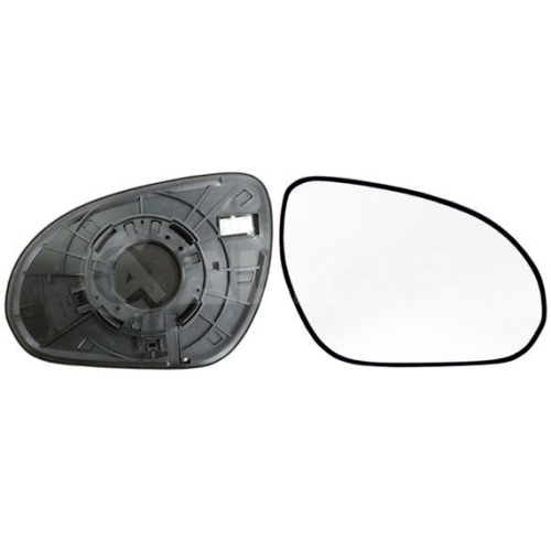 1 Mirror Glass, exterior mirror ALKAR 6432583 HYUNDAI