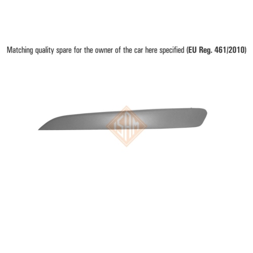 ISAM 0703715 Zier-/Schutzleiste Stoßfänger vorne links für Opel Astra H