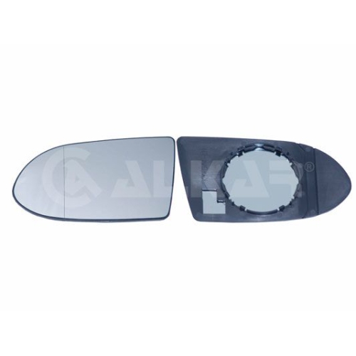 1 Mirror Glass, exterior mirror ALKAR 6451440 OPEL