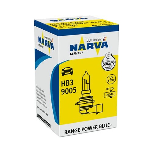Glühlampe, Fernscheinwerfer NARVA 486163000 Range Power Blue+