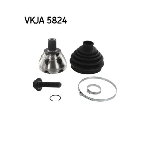 1 Joint Kit, drive shaft SKF VKJA 5824 AUDI SEAT SKODA VW