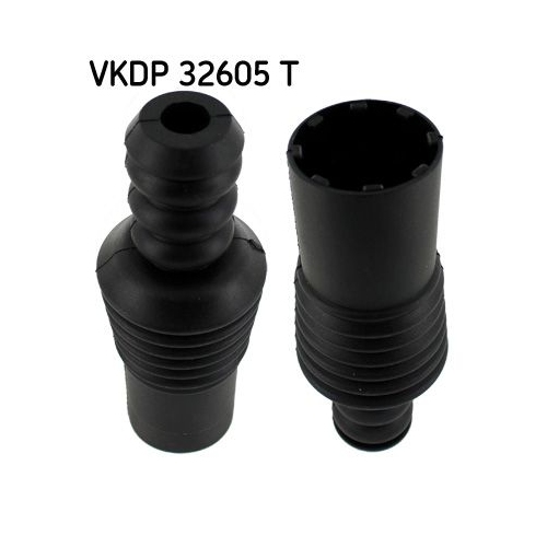 2 Dust Cover Kit, shock absorber SKF VKDP 32605 T Twin Pack RENAULT DACIA