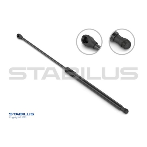 1 Gas Spring, boot-/cargo area STABILUS 033844 // LIFT-O-MAT® VW
