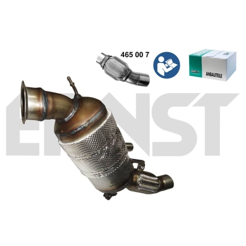 1 Soot/Particulate Filter, exhaust system ERNST 910262 Set BMW