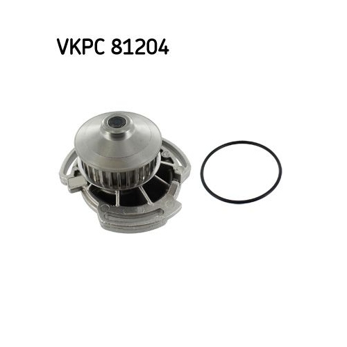 1 Water Pump, engine cooling SKF VKPC 81204 AUDI SEAT SKODA VW