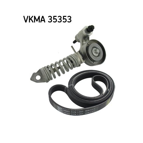 1 V-Ribbed Belt Set SKF VKMA 35353 OPEL VAUXHALL CHEVROLET MINI BUICK (SGM)