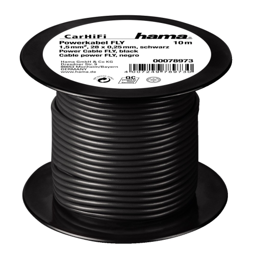 HAMA POWER CABLE FLY articel nr.: 78973