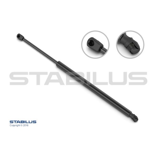 1 Gas Spring, boot-/cargo area STABILUS 6576TM // LIFT-O-MAT® FORD FORD USA