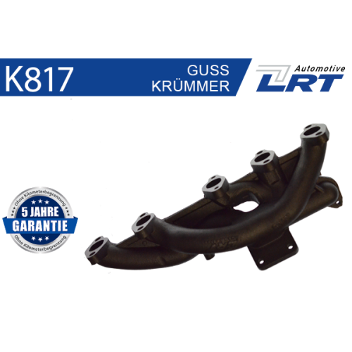 1 Manifold, exhaust system LRT K817 VW